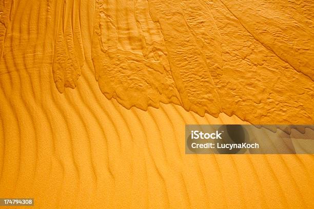 Muster Im Sand Stockfoto und mehr Bilder von Sahara - Sahara, Afrika, Ausgedörrt