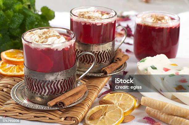 Chá De Vermelho - Fotografias de stock e mais imagens de Alimentação Saudável - Alimentação Saudável, Bebida, Bule de Chá