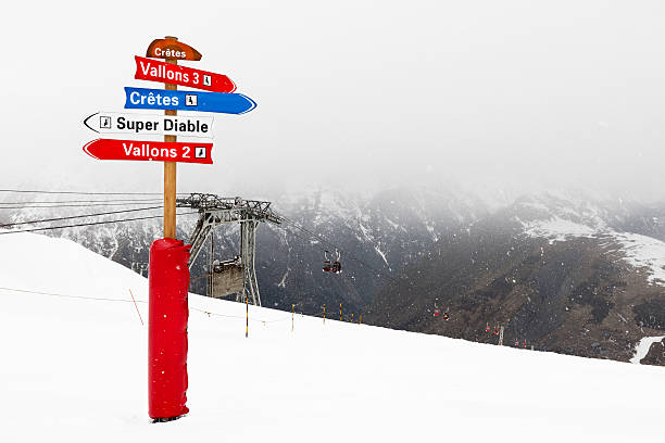 istock Guidepost at top of the mountain 174795624