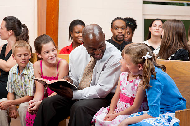istock Church family gathering. 174795961