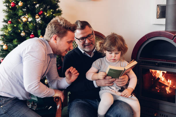 istock Family celebrating Christmas together 1747964574