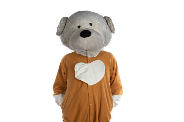 istock funny man in a bear costume 1747974412