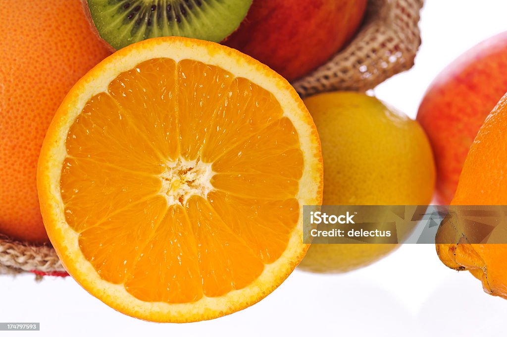 Obst-mix - Lizenzfrei Valencia-Orange Stock-Foto
