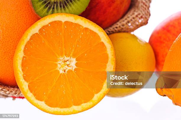 Owoce Wymieszać - zdjęcia stockowe i więcej obrazów Pomarańcza Valencia - Pomarańcza Valencia, Bez ludzi, Cytryna