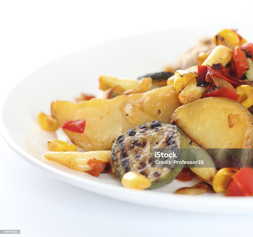 Deliciosa salada vegana - Foto de stock de Abobrinha royalty-free