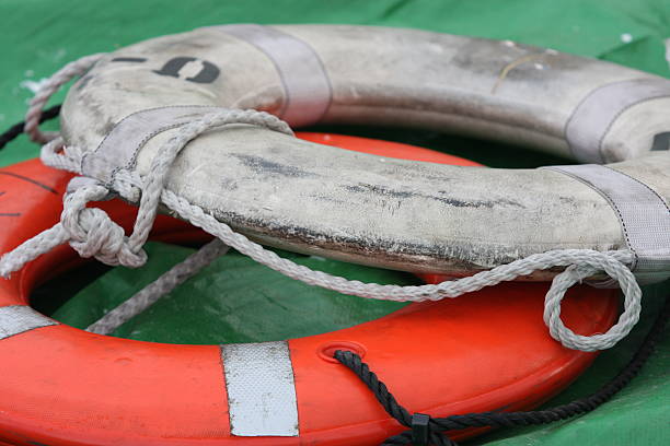 istock Life Belt Lifeguard Rescue Buoys 174798049