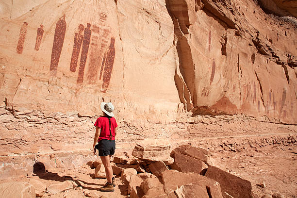 istock Horseshoe Canyon's Holy Ghost panel Canyonlands National Park Utah 174798139