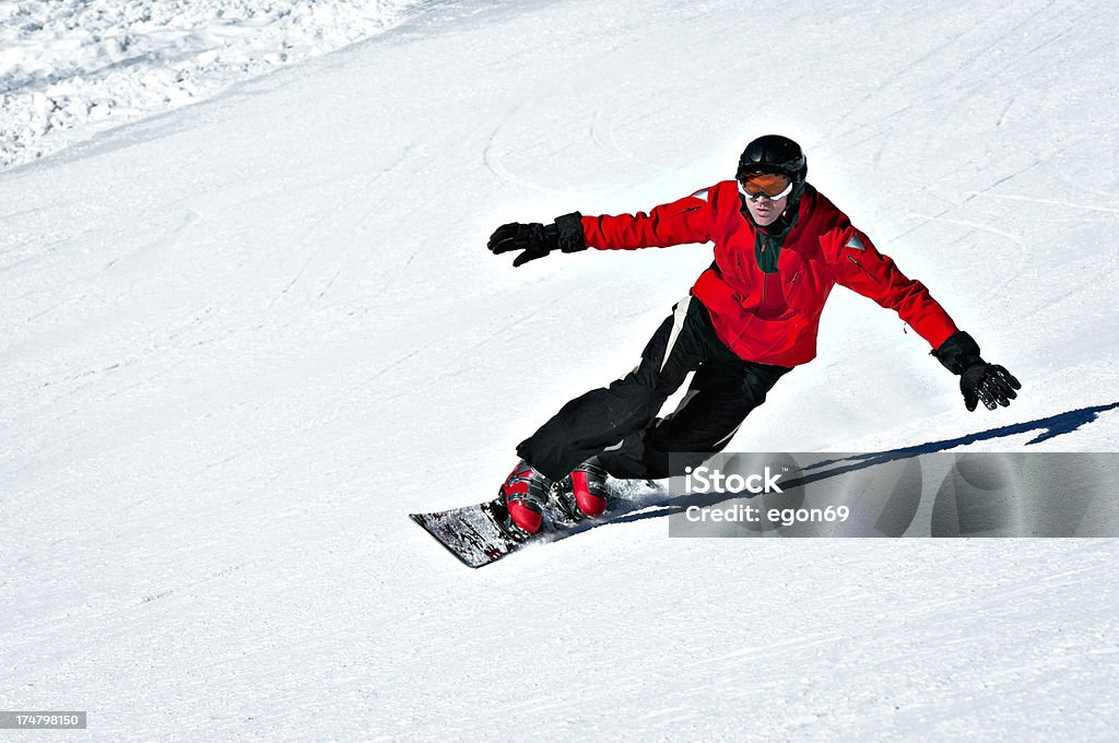 Snowboard - Photo de Faire du snowboard libre de droits