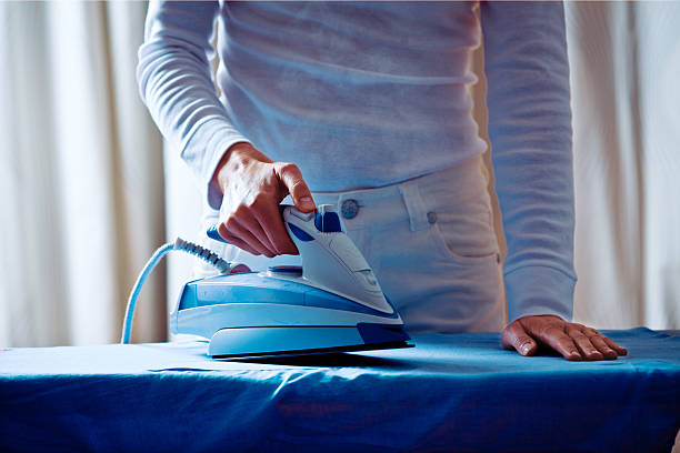 istock Woman Ironing Shirt 174798308