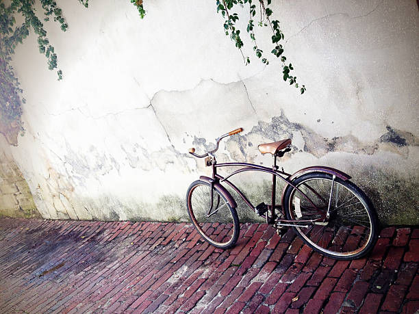vecchia bicicletta - sc0581 foto e immagini stock