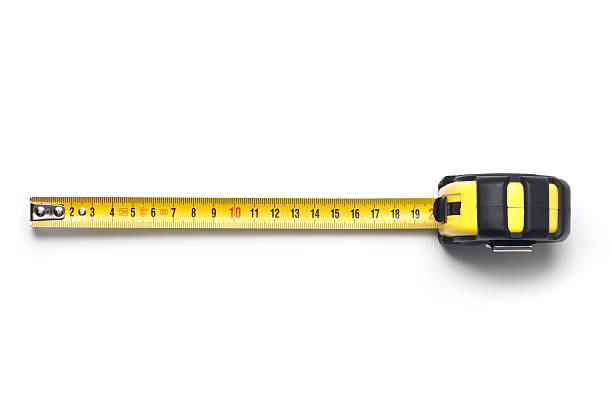 줄자 - tape measure centimeter ruler instrument of measurement 뉴스 사진 이미지