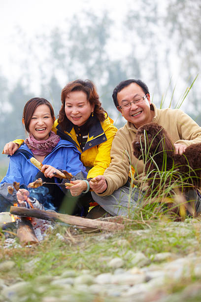 istock happy family camping 174798760