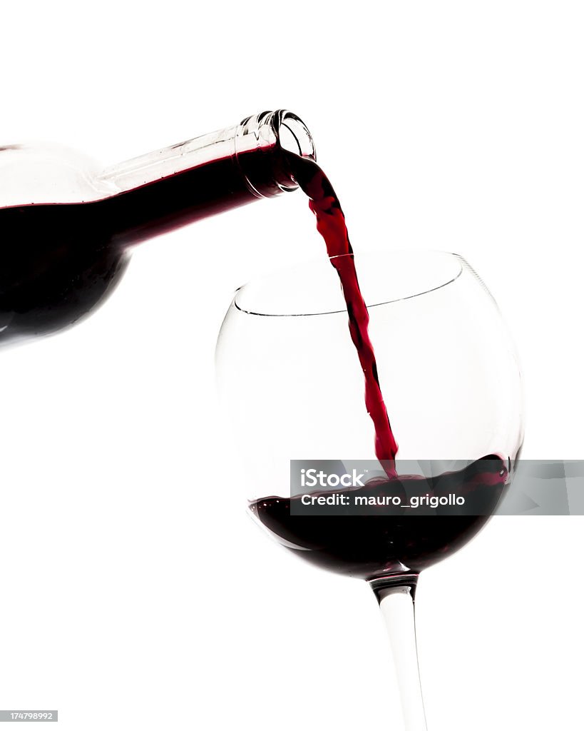 Czerwone wino - Zbiór zdjęć royalty-free (Alkohol - napój)