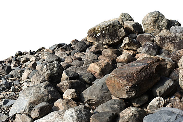 istock Heap of dark stones 174799070