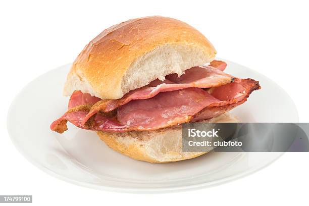 Foto de Rolinho De Bacon e mais fotos de stock de Bacon - Bacon, Sanduíche, Pãozinho - Pão