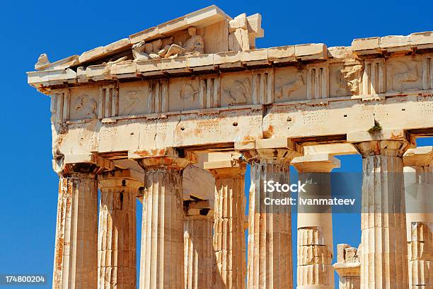 Partenonu Na Akropol Ateny - zdjęcia stockowe i więcej obrazów Akropol - Ateny - Akropol - Ateny, Archeologia, Architektura