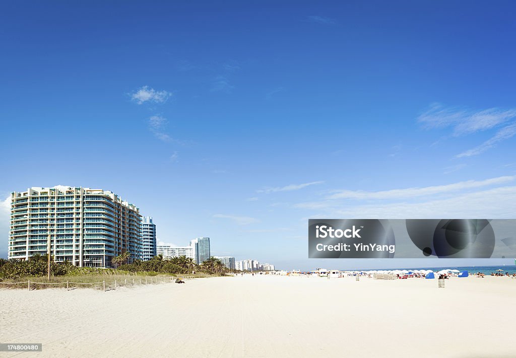 Hoteles y lugares de entretenimiento de South Beach, Miami, Florida, EE.UU. - Foto de stock de Aire libre libre de derechos