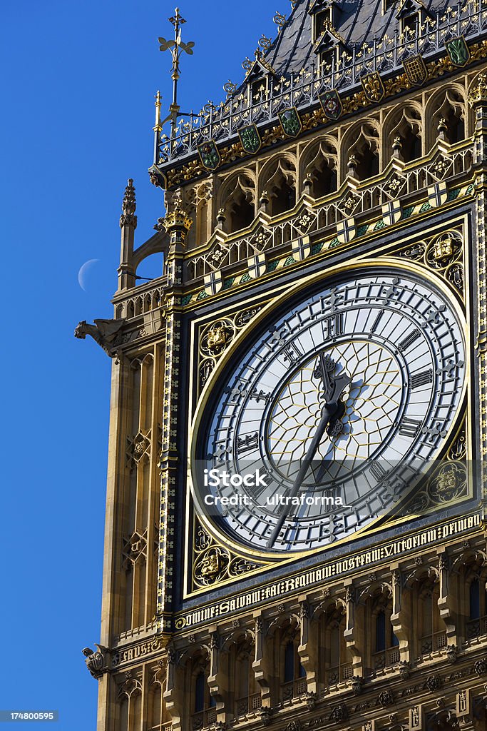Londres com o Big Ben - Foto de stock de Arquitetura royalty-free