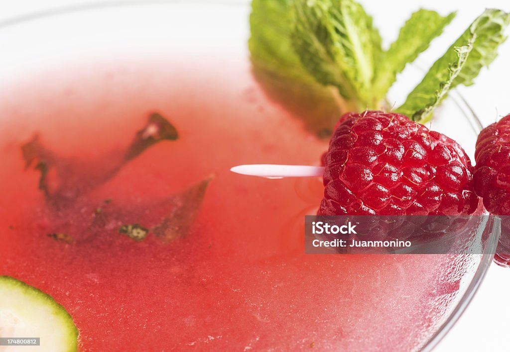 Himbeer-Martini - Lizenzfrei Alkoholisches Getränk Stock-Foto