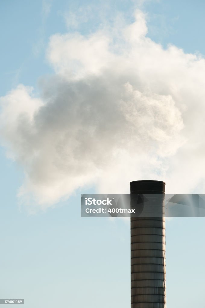Concepto de contaminación - Foto de stock de Azul libre de derechos