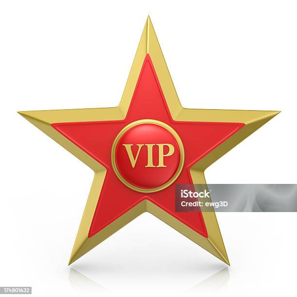 Foto de Ícone De Estrela De Ouro Vip e mais fotos de stock de Clip Art - Clip Art, Criação Digital, Círculo