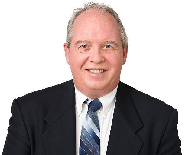 istock Smiling Mature Man In Suit And Tie 174802053