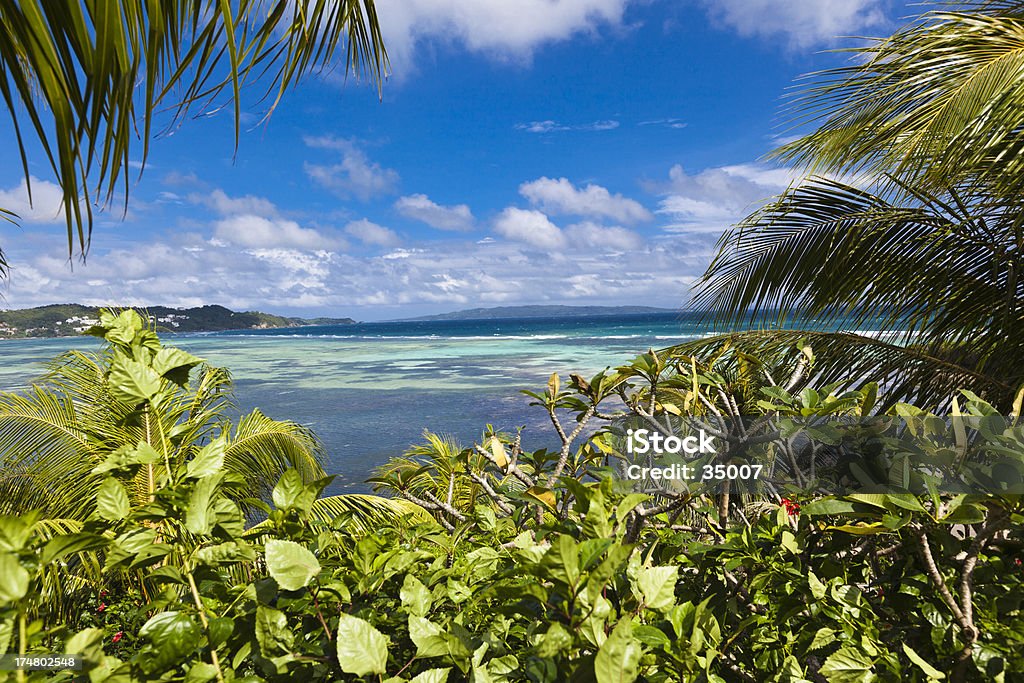Paraíso tropical vista - Royalty-free Ao Ar Livre Foto de stock