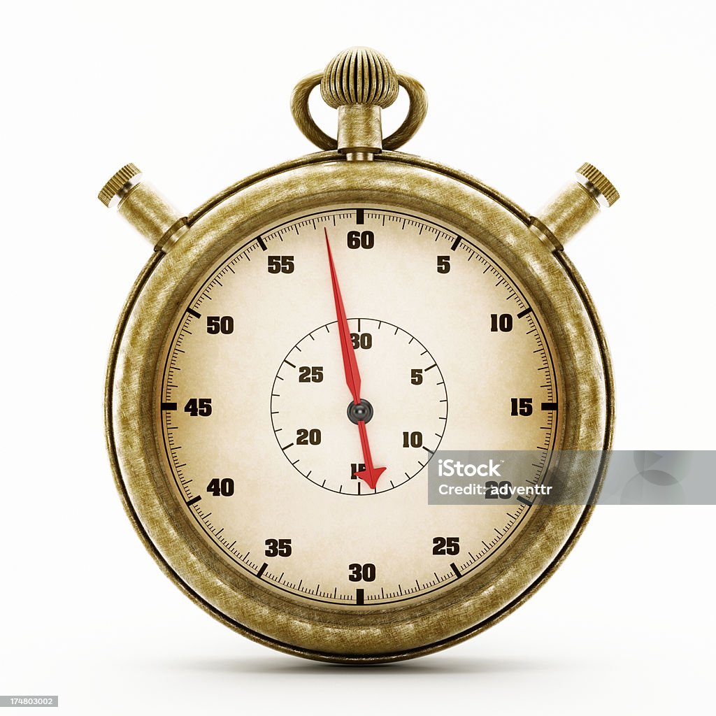 Vintage chronometer - Foto de stock de Amarelo royalty-free
