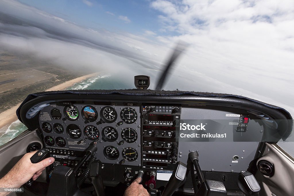 Cockpit - Photo de Piloter libre de droits