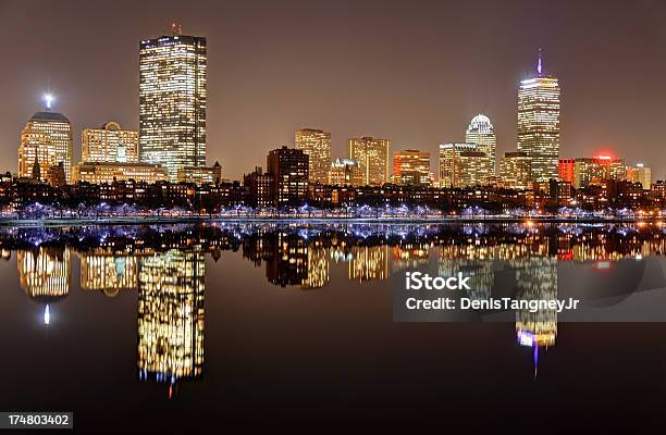 Back Bay En Boston Foto de stock y más banco de imágenes de Aire libre - Aire libre, Arquitectura, Arquitectura exterior