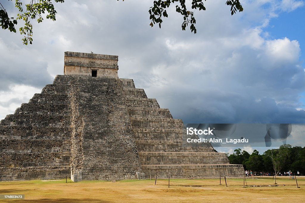 Chichen Itza, México. - Foto de stock de Antigo royalty-free