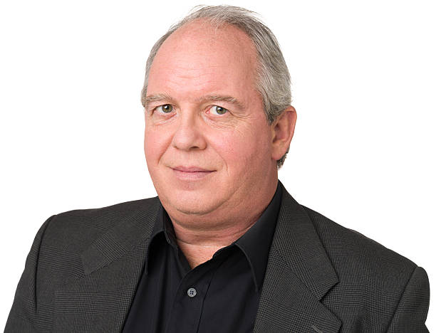 istock Serene Mature Man Close Up Portrait 174803922