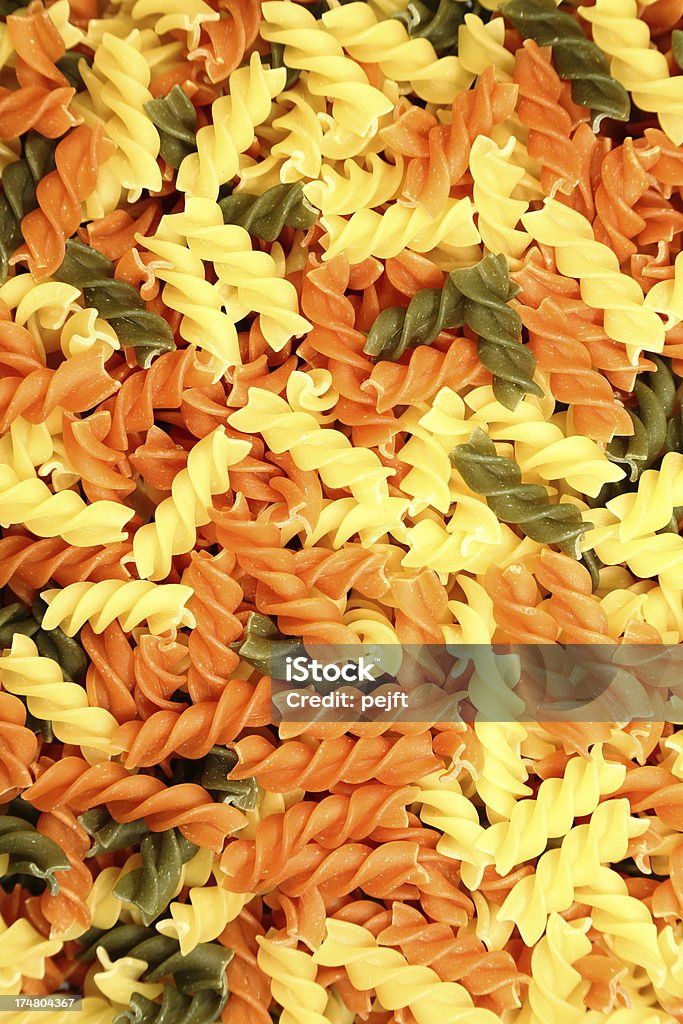 Pasta viti di colore - Foto stock royalty-free di Alimenti secchi