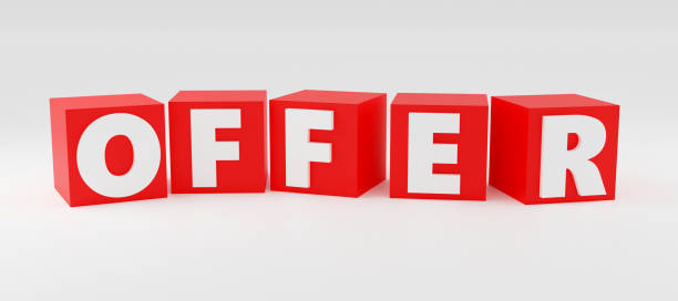 istock Luxury inscription offer on grey podium, soft light, smooth background, 3d rendering 1748048767