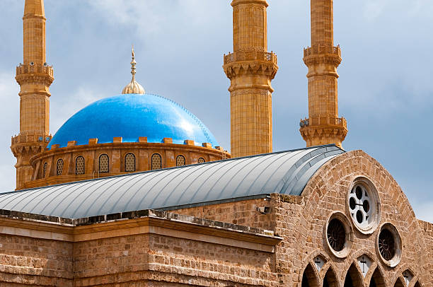 istock Church and mosque side-by-side in Beirut, Lebanon 174804942