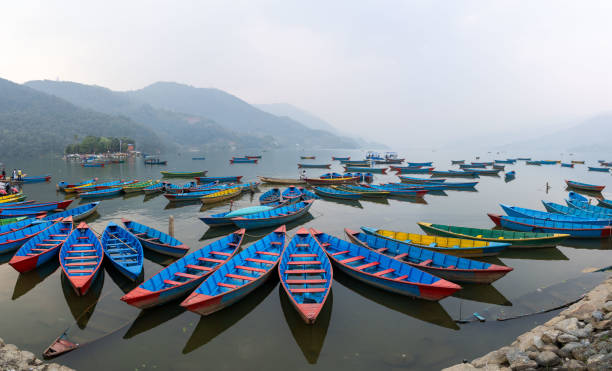 istock Boats on Fewa Lake 1748049810
