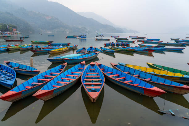 istock Boats on Fewa Lake 1748050341