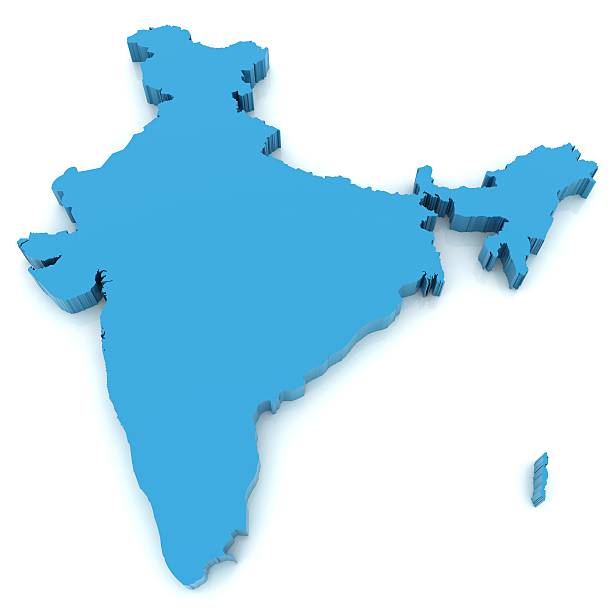 India Map Stock Photo - Download Image Now - Map, India, Culture of India -  iStock