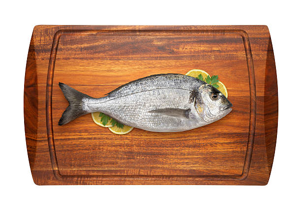Fish shop, mixed type fish and fish stands