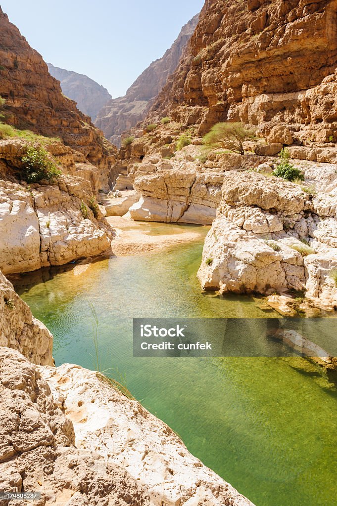 Wadi Al Shab - Zbiór zdjęć royalty-free (Oman)