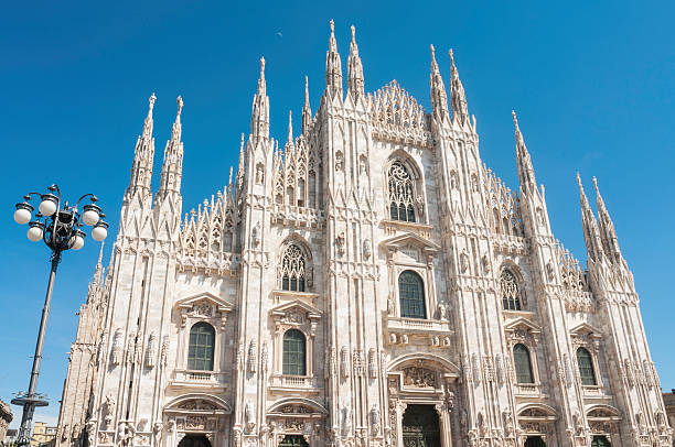 istock Milan Duomo cathedral ornate facade Italy 174805386