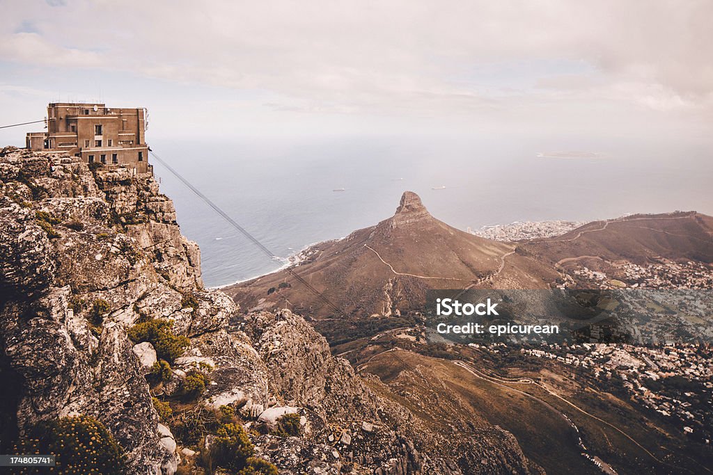 Blick vom Table mountain-Kapstadt - Lizenzfrei Afrika Stock-Foto