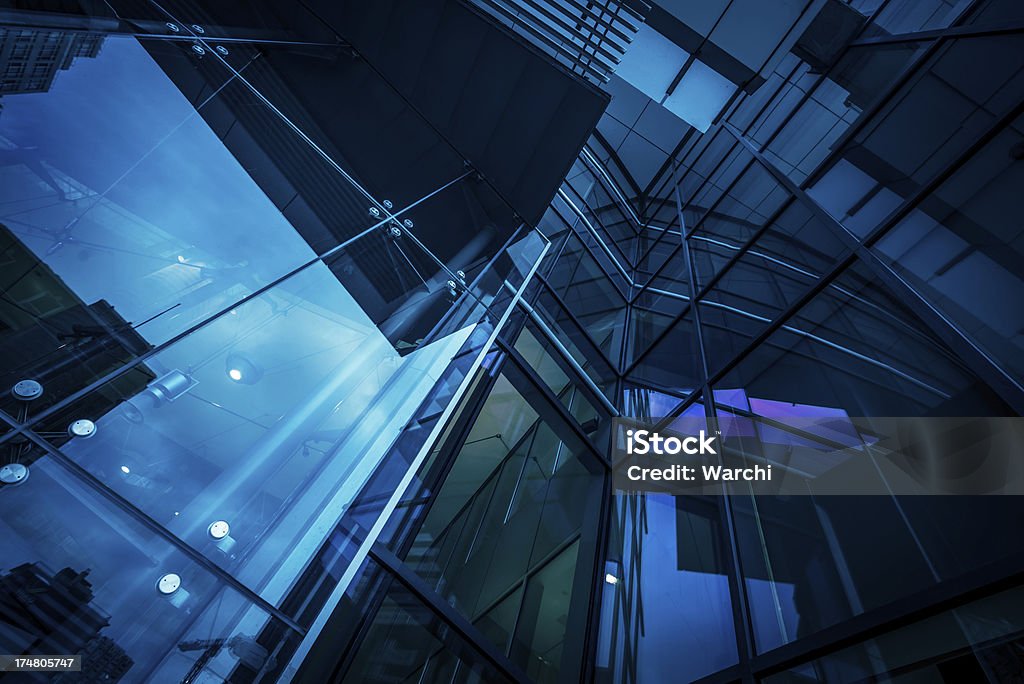 glass architecture "modern glass building, abstract architecture,toned image" Abstract Stock Photo