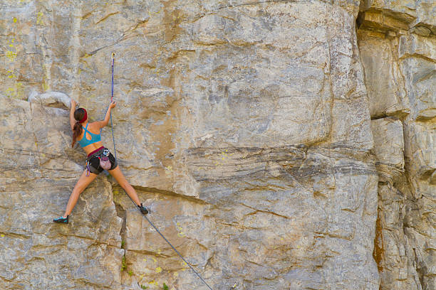 istock Woman Rock Climbing 174805776