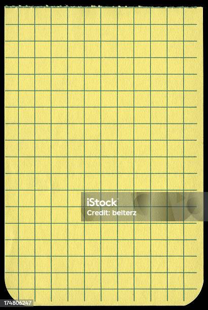 노란색 Grid 종이 0명에 대한 스톡 사진 및 기타 이미지 - 0명, 검정색 배경, 공란