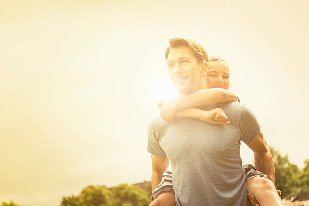 istock Enjoying with his father in the park 174806376