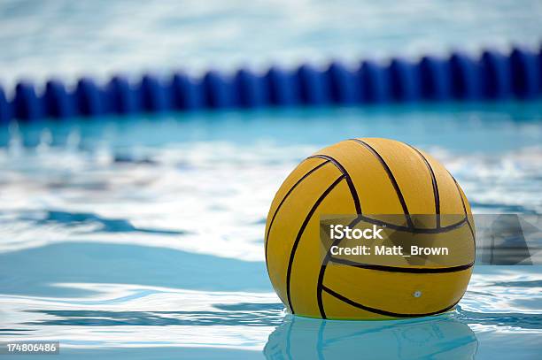 Water Polo Ball Stock Photo - Download Image Now - Water Polo, Swimming Pool, Sport