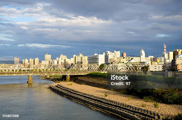 Osaka De Japón Foto de stock y más banco de imágenes de Agua - Agua, Aire libre, Anochecer