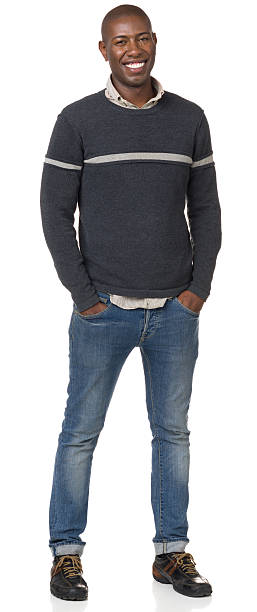 istock Cheerful Young Man Standing Portrait 174807144