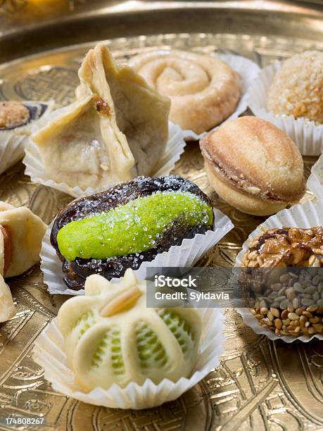 Moroccan Sweets Stock Photo - Download Image Now - Cookie, Morocco, Baked